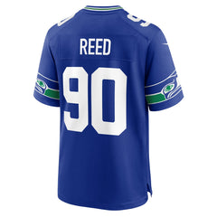Jarran Reed Seattle Seahawks Alternate Game Jersey - Royal online