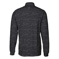 Philadelphia Eagles Cutter & Buck Traverse Camo Print Stretch Quarter-Zip Pullover - Black cheap