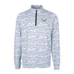 Philadelphia Eagles Cutter & Buck Traverse Camo Print Stretch Quarter-Zip Pullover - Charcoal cheap