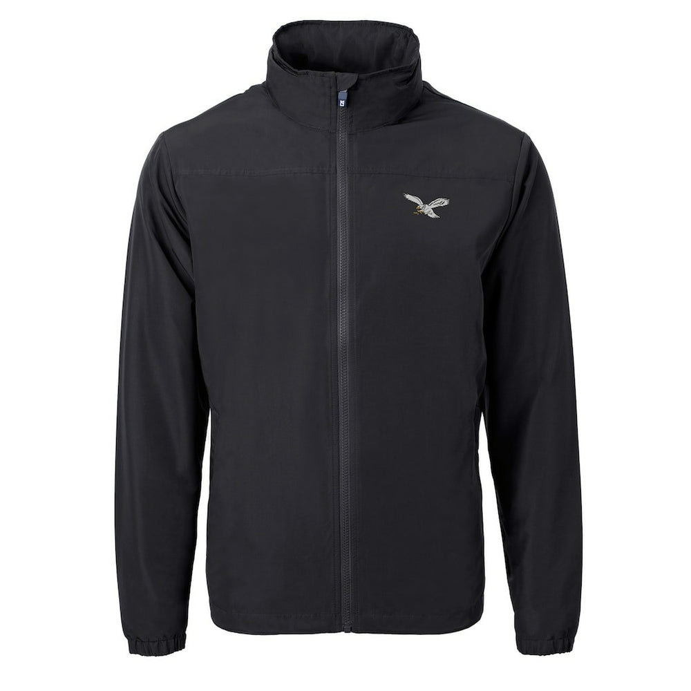 Philadelphia Eagles Cutter & Buck Charter Eco Recycled Full-Zip Jacket - Black outlet