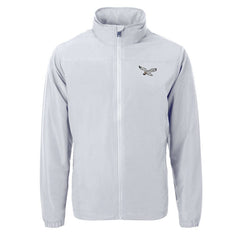 Philadelphia Eagles Cutter & Buck Charter Eco Recycled Full-Zip Jacket - Silver cheap