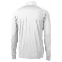 Philadelphia Eagles Cutter & Buck Eco Knit Stretch Recycled Quarter-Zip Pullover - White online
