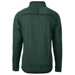 Philadelphia Eagles Cutter & Buck Mainsail Sweater-Knit Half-Zip Pullover Jacket - Heather Green sale