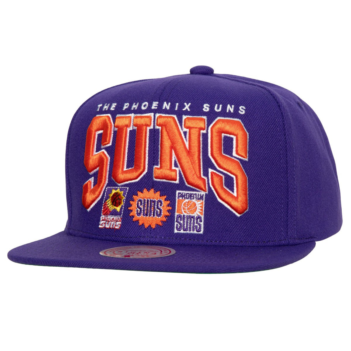 Phoenix Suns Champ Stack Snapback Hat - Purple online