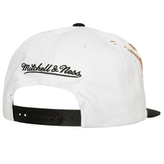 Philadelphia 76ers Hot Fire Snapback Hat - White sale