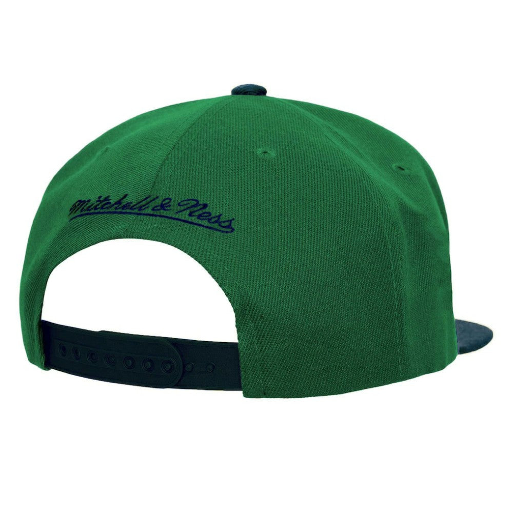 Dallas Stars Mitchell & Ness Core Team Ground 2.0 Snapback Hat - Kelly Green Hats