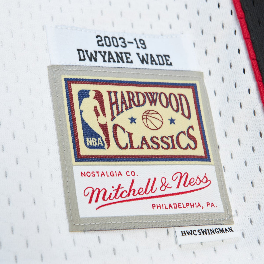 Dwyane Wade Miami Heat Unisex Hall of Fame Class of 2023 Throwback Swingman Jersey - White shop