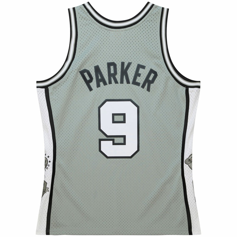 Tony Parker San Antonio Spurs Unisex Hall of Fame Class of 2023 Throwback Swingman Jersey - Gray for sale