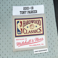 Tony Parker San Antonio Spurs Unisex Hall of Fame Class of 2023 Throwback Swingman Jersey - Gray for sale