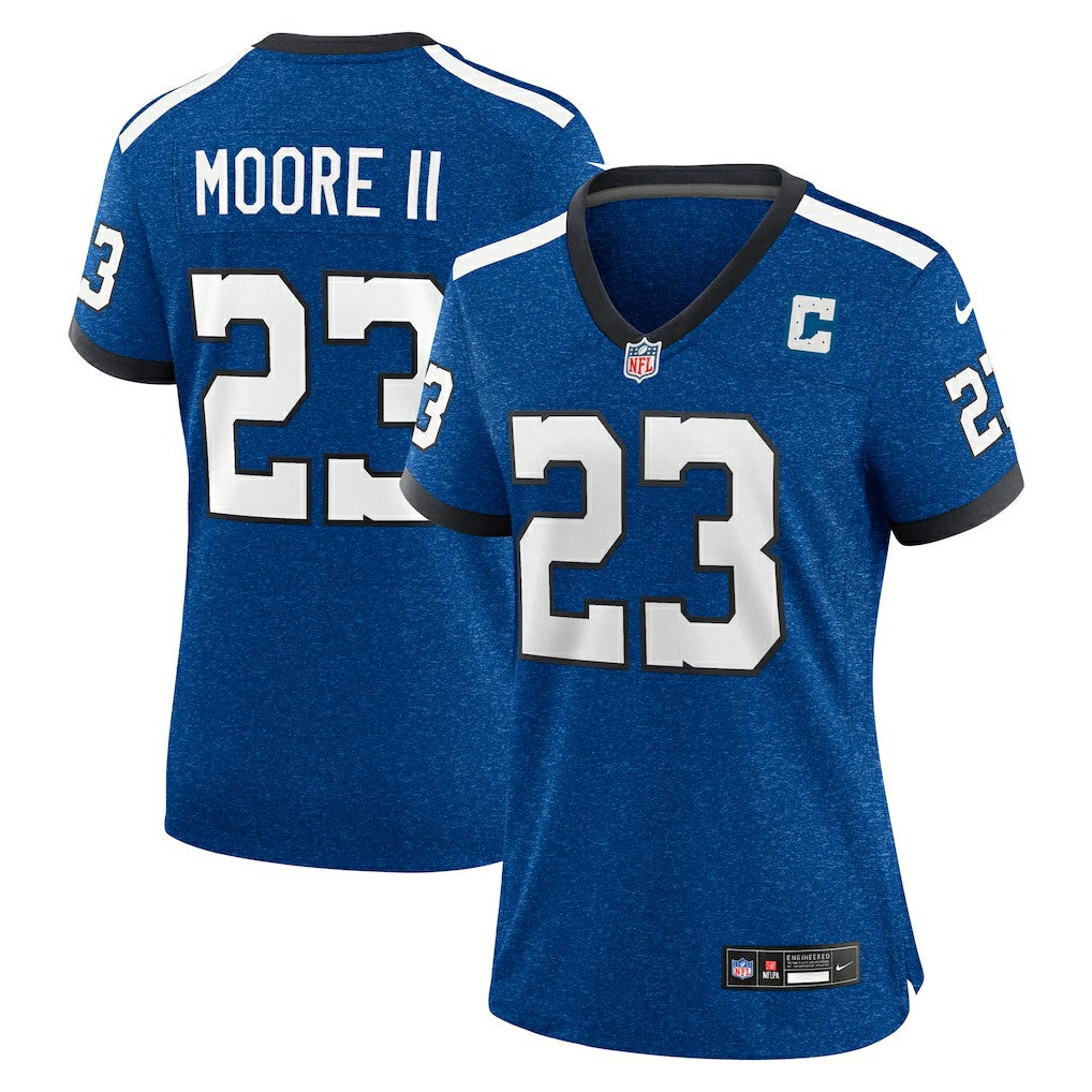 Kenny Moore II Indianapolis Colts Women's Indiana Nights Alternate Game Jersey - Royal online