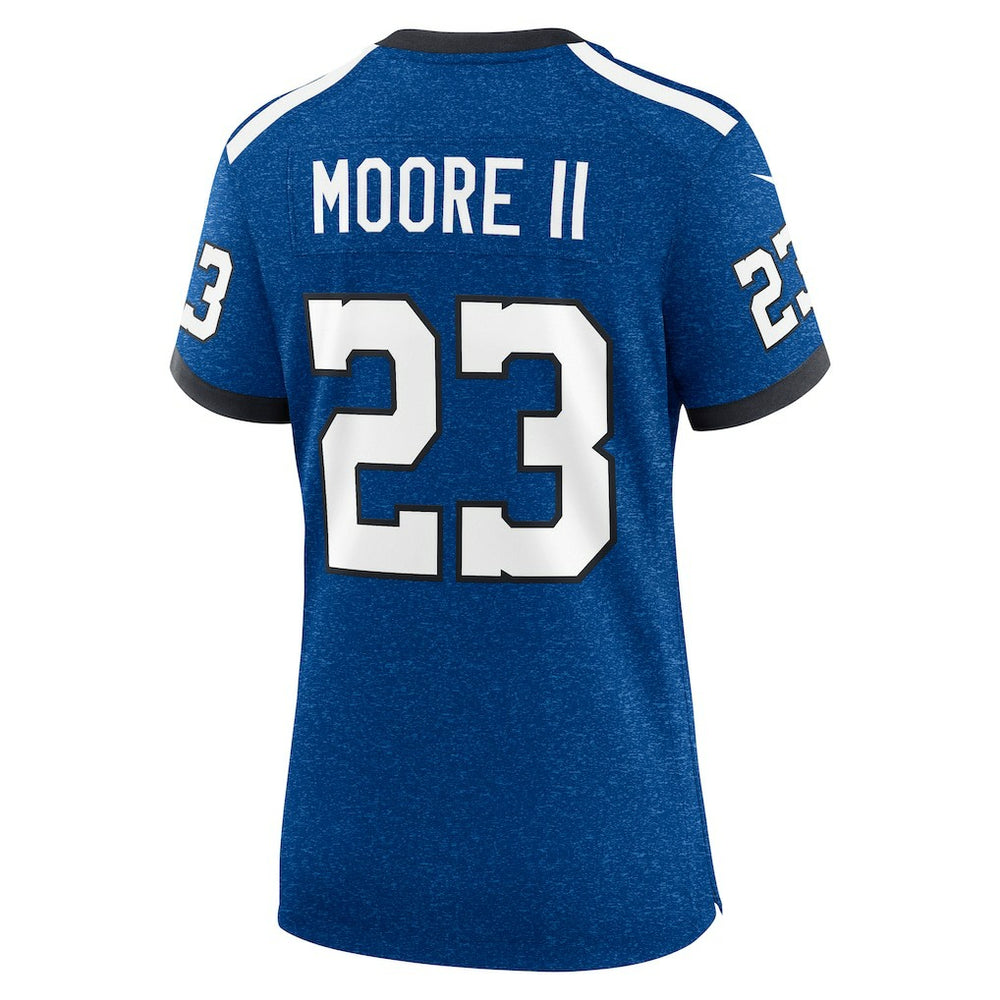 Kenny Moore II Indianapolis Colts Women's Indiana Nights Alternate Game Jersey - Royal online