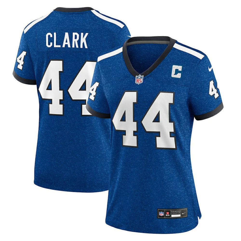 Dallas Clark Indianapolis Colts Women's Indiana Nights Alternate Game Jersey - Royal on sale