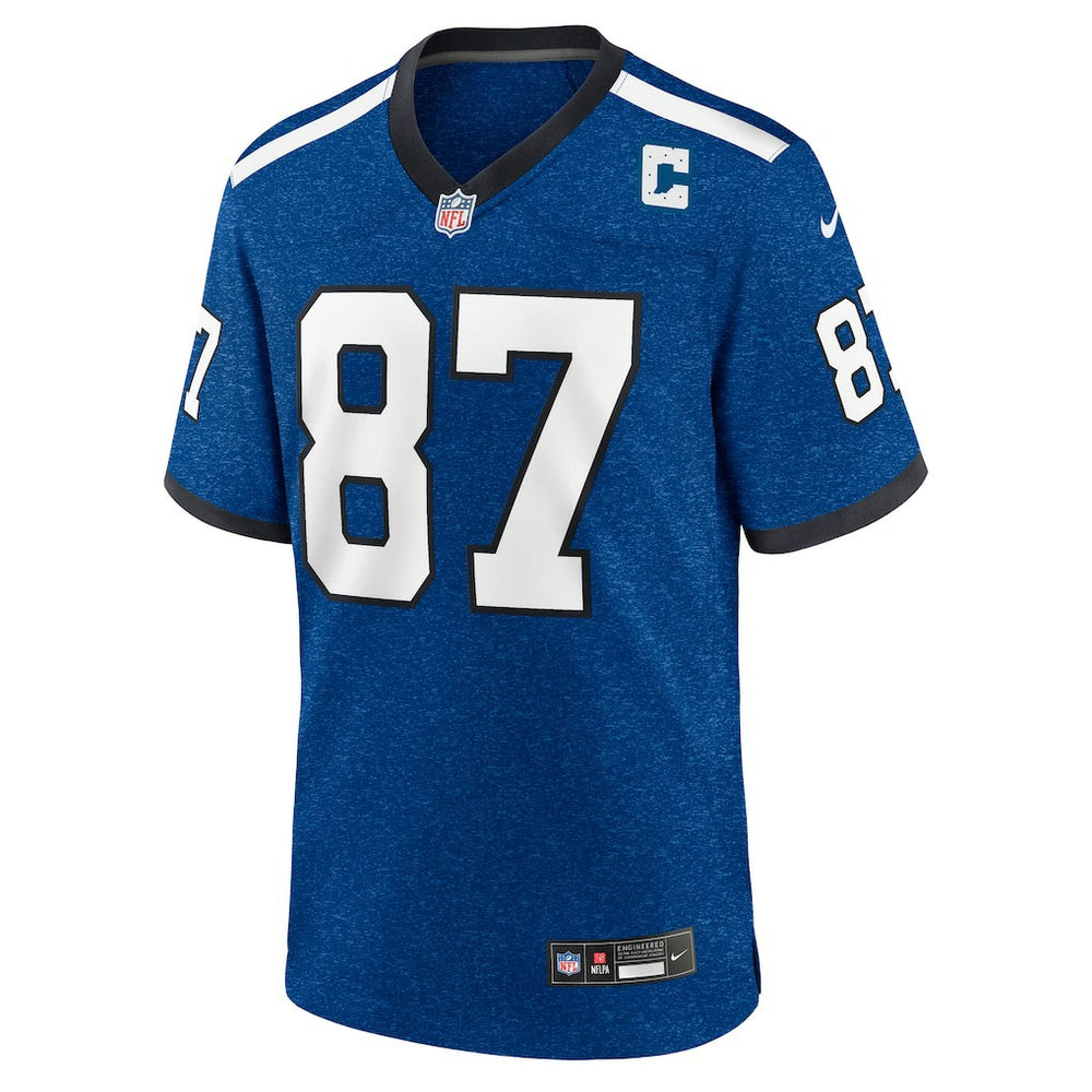Reggie Wayne Indianapolis Colts Retired Player Alternate Game Jersey - Blue sale