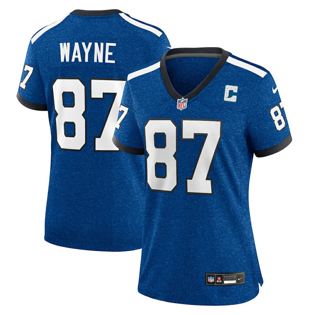 Reggie Wayne Indianapolis Colts Women's Indiana Nights Alternate Game Jersey - Royal outlet