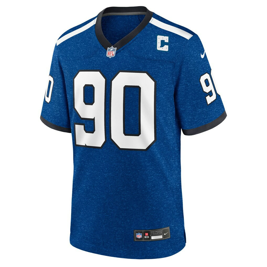 Grover Stewart Indianapolis Colts Alternate Game Jersey - Blue online
