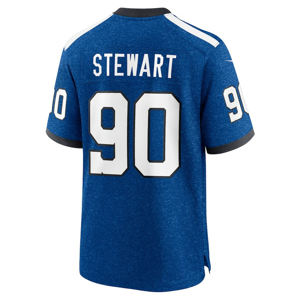 Grover Stewart Indianapolis Colts Alternate Game Jersey - Blue online