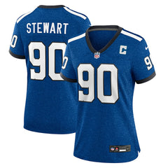Grover Stewart Indianapolis Colts Women's Indiana Nights Alternate Game Jersey - Royal on sale