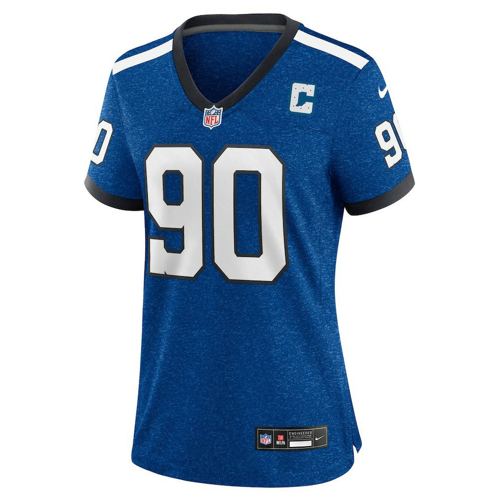 Grover Stewart Indianapolis Colts Women's Indiana Nights Alternate Game Jersey - Royal on sale