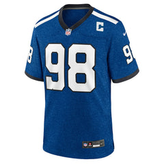 Tony Siragusa Indianapolis Colts Retired Player Alternate Game Jersey - Blue online