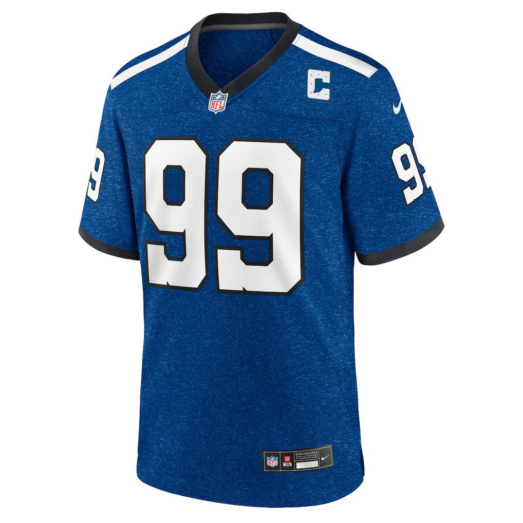 DeForest Buckner Indianapolis Colts Alternate Game Jersey - Blue for sale