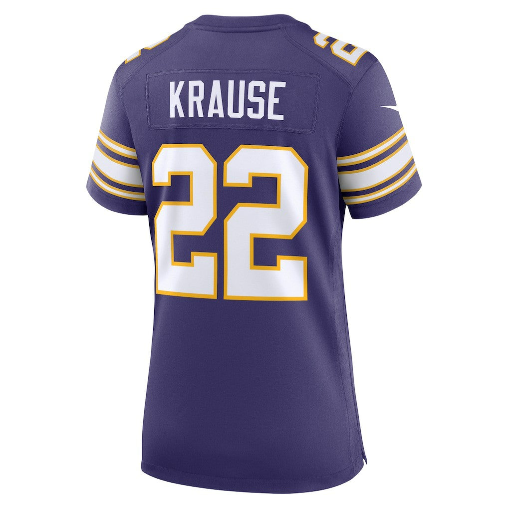 Paul Krause Minnesota Vikings Women's Classic Retired Player Jersey - Purple outlet