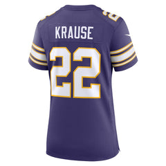 Paul Krause Minnesota Vikings Women's Classic Retired Player Jersey - Purple outlet