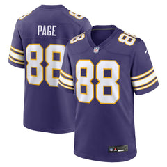 Alan Page Minnesota Vikings Retired Player Alternate Game Jersey - Purple discount
