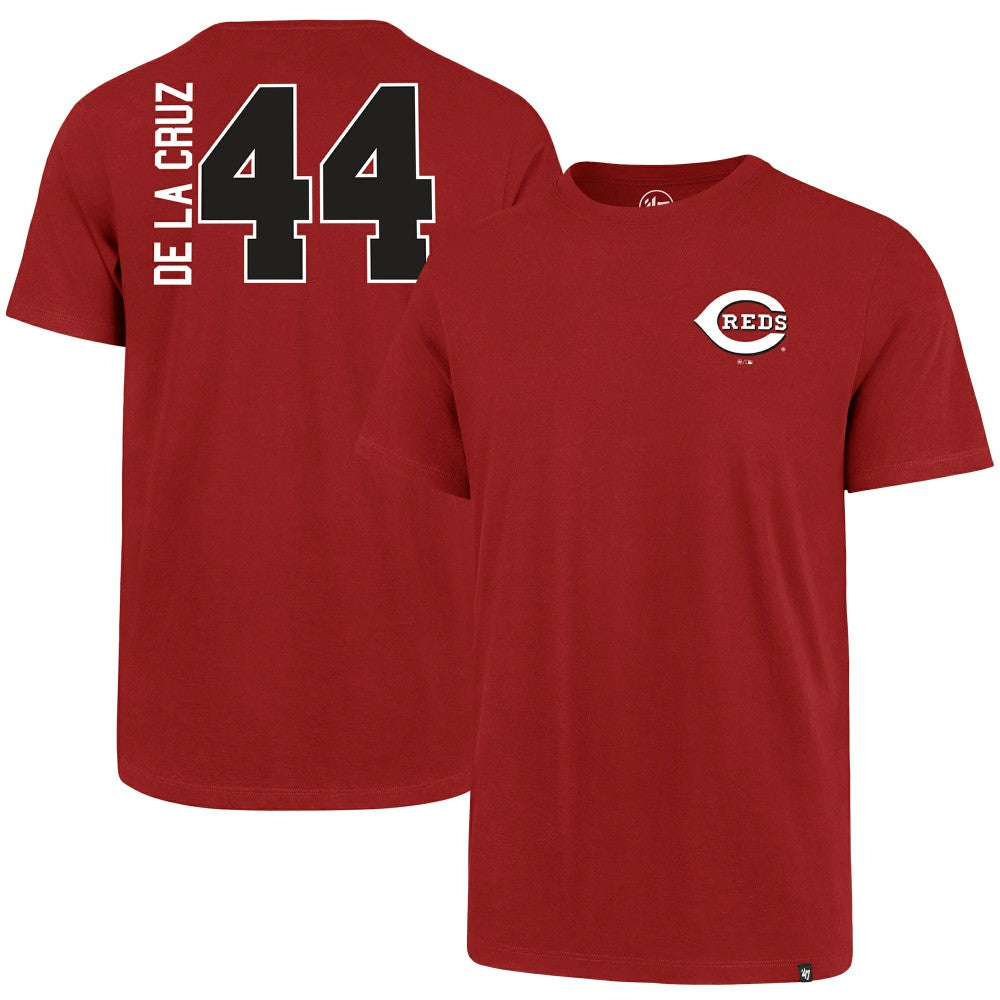 Elly De La Cruz Cincinnati Reds Name & Number T-Shirt Red