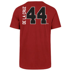 Elly De La Cruz Cincinnati Reds Name & Number T-Shirt Red