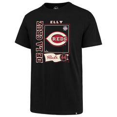 Elly De La Cruz Cincinnati Reds Graphic T-Shirt Black