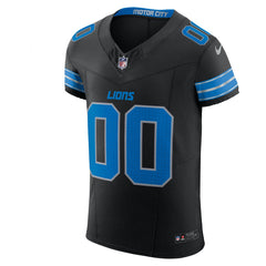 Detroit Lions Alternate Vapor F.U.S.E. Elite Custom Jersey - Black sale