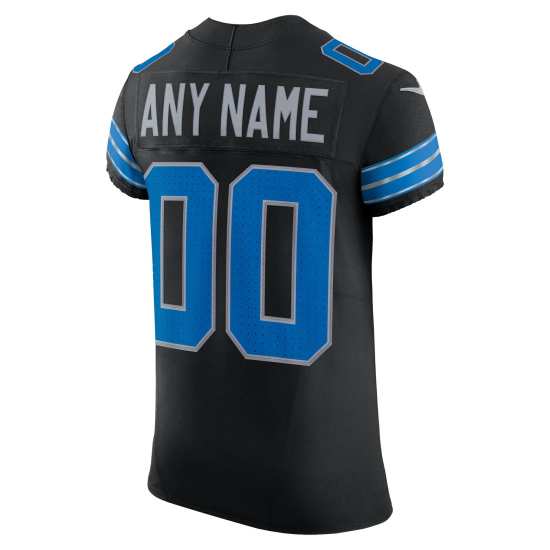 Detroit Lions Alternate Vapor F.U.S.E. Elite Custom Jersey - Black sale