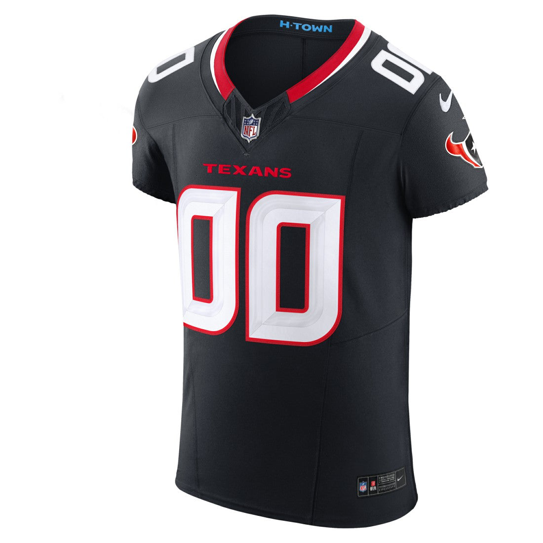 Houston Texans Team Vapor F.U.S.E. Elite Custom Jersey - Navy online