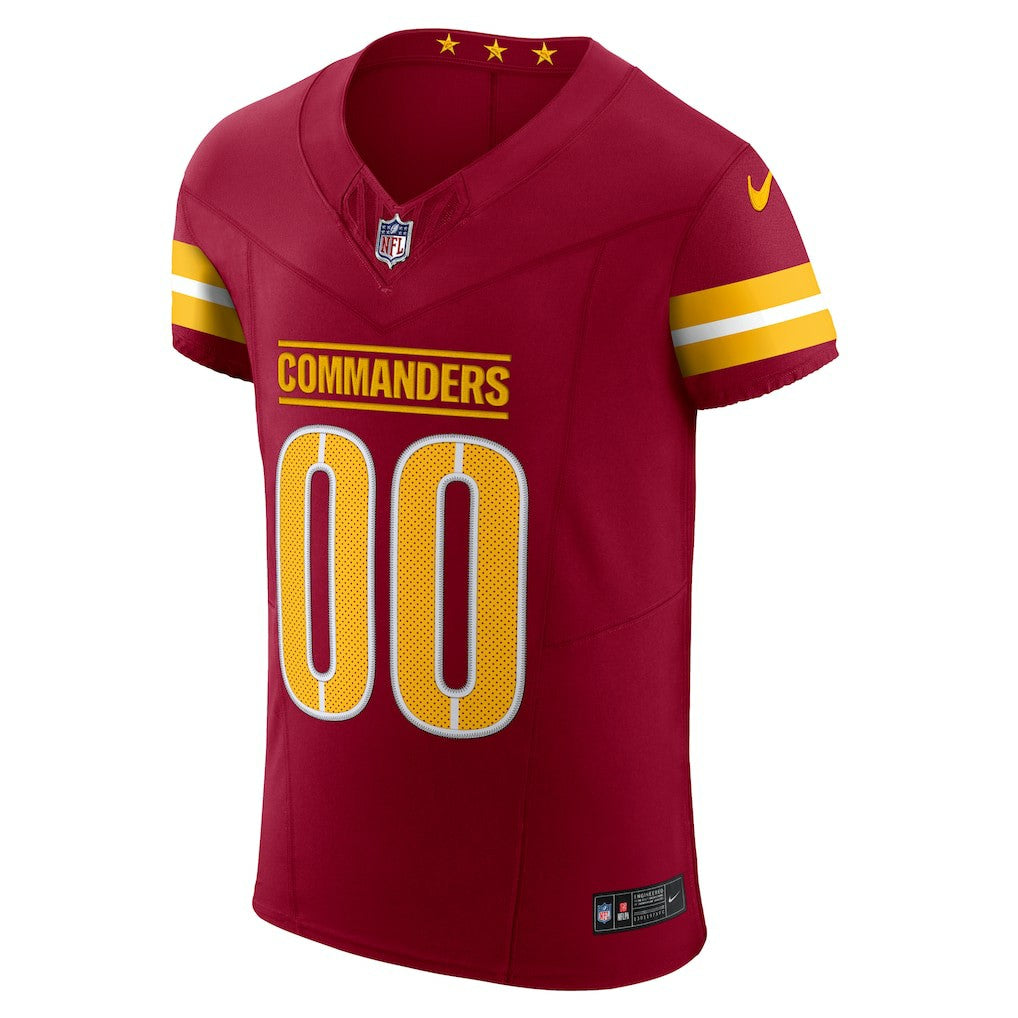 Washington Commanders Team Vapor F.U.S.E. Elite Custom Jersey - Burgundy online