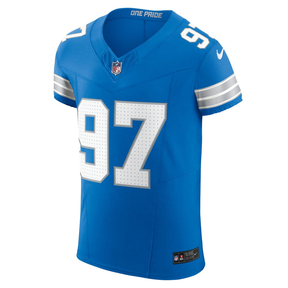 Aidan Hutchinson Detroit Lions Vapor F.U.S.E. Elite Jersey - Blue for sale