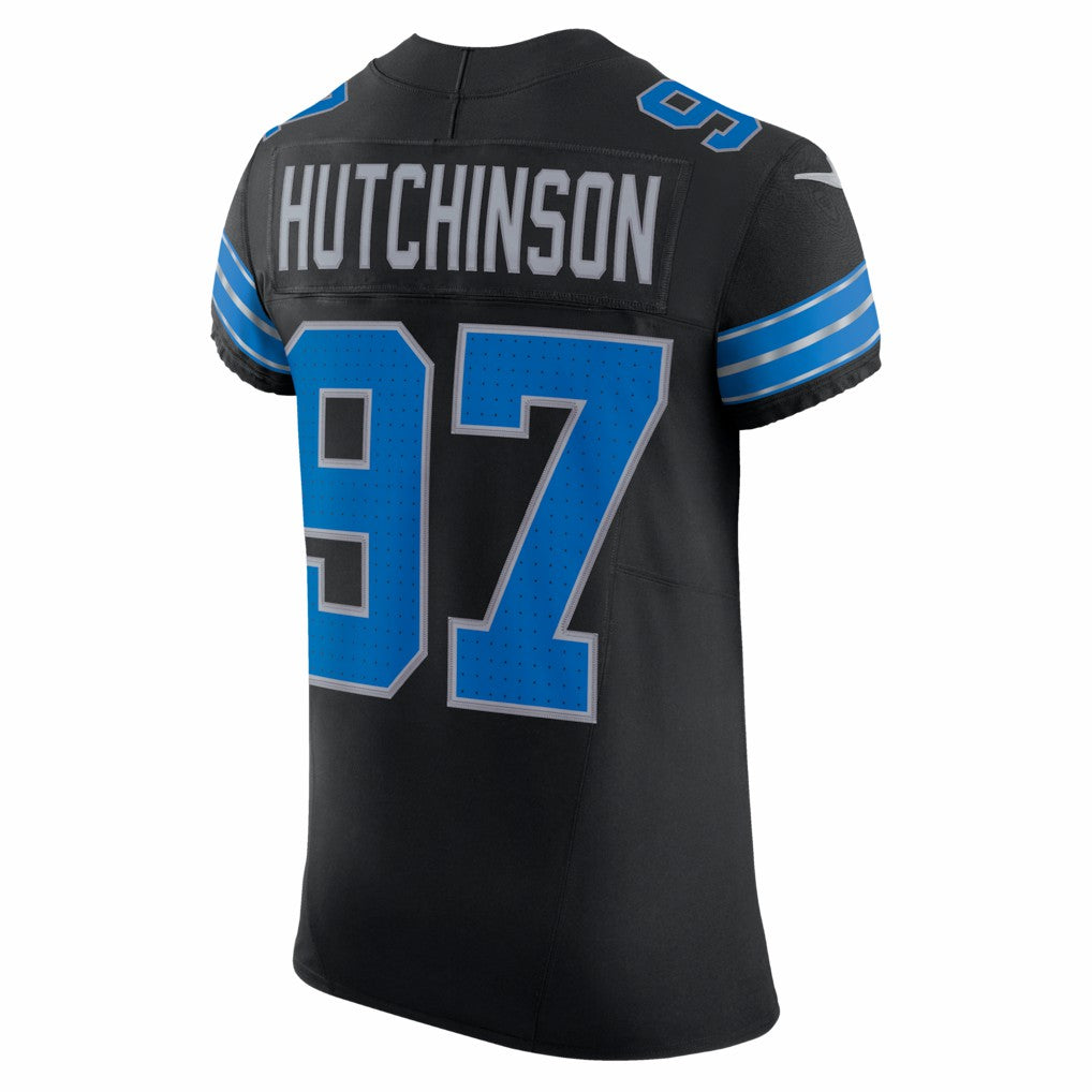 Aidan Hutchinson Detroit Lions Alternate Vapor F.U.S.E. Elite Jersey - Black discount
