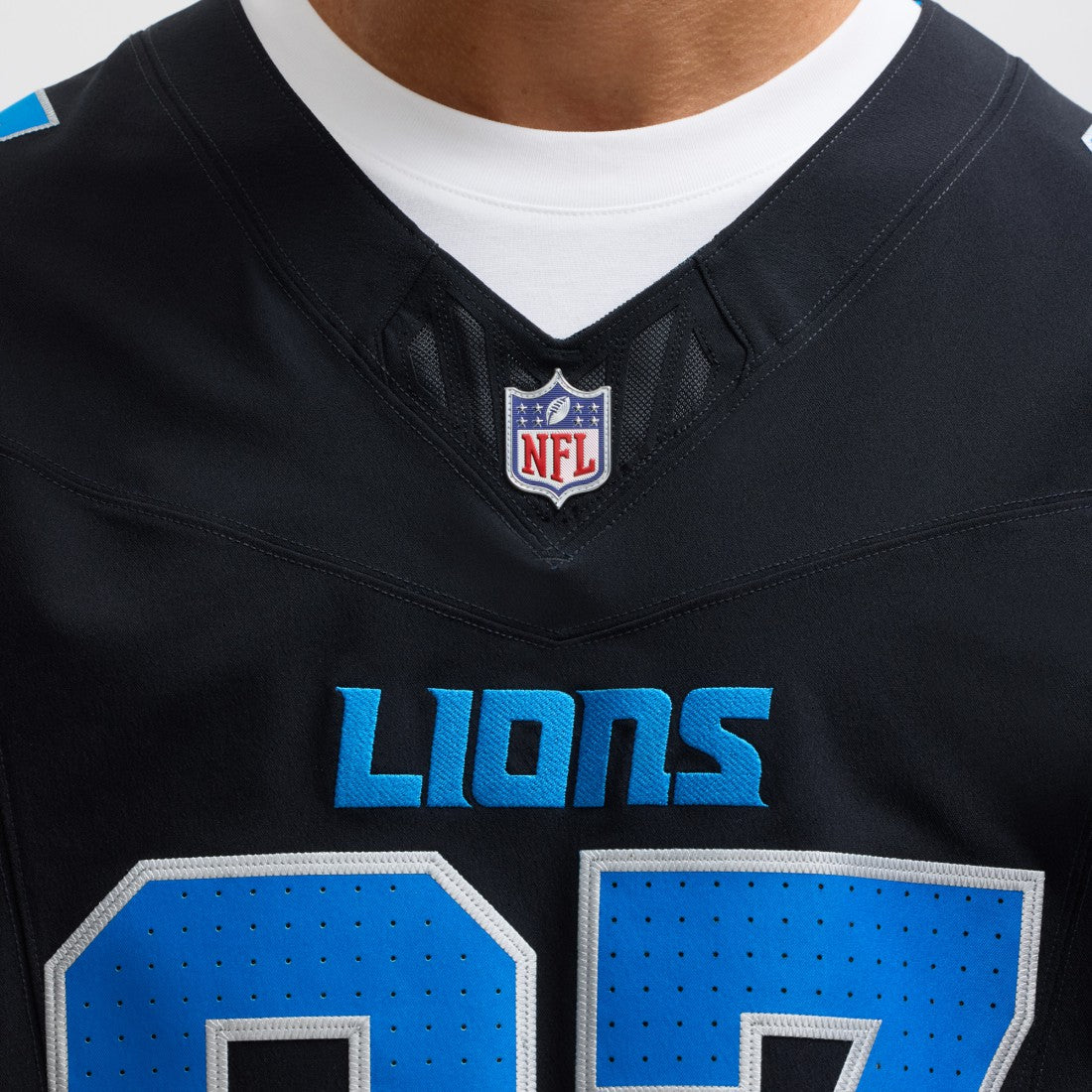Aidan Hutchinson Detroit Lions Alternate Vapor F.U.S.E. Elite Jersey - Black discount