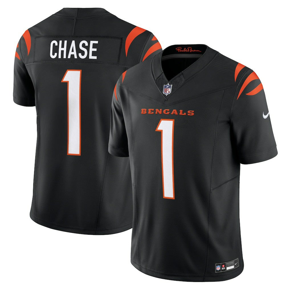 Ja'Marr Chase Cincinnati Bengals Vapor F.U.S.E. Limited Jersey - Black cheap