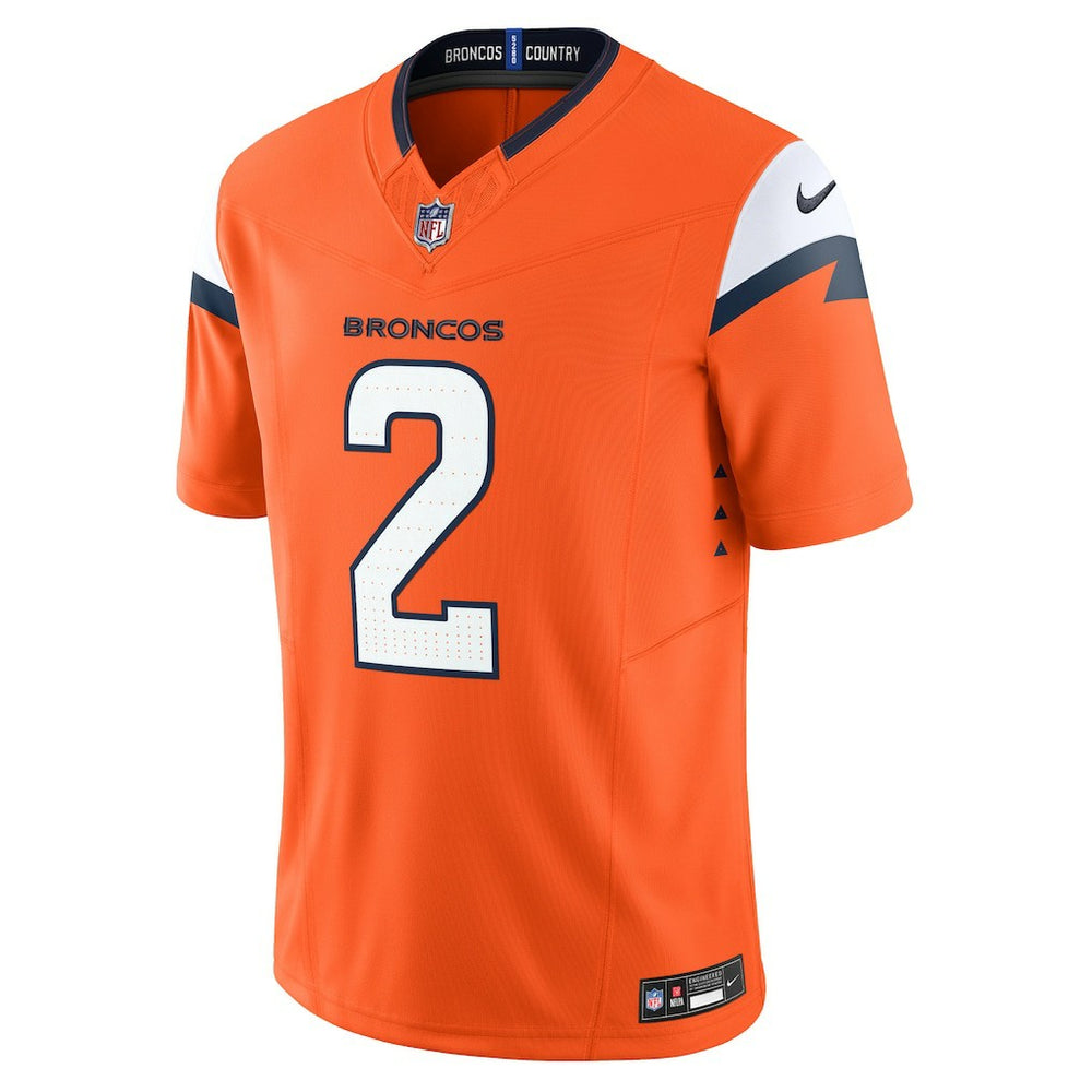 Patrick Surtain II Denver Broncos Mile High Collection Vapor F.U.S.E. Limited Jersey - Orange outlet