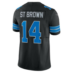Amon-Ra St. Brown Detroit Lions 2nd Alternate Vapor F.U.S.E. Limited Jersey - Black outlet