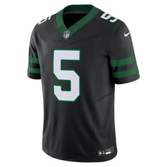 Garrett Wilson New York Jets Alternate Vapor F.U.S.E. Limited Jersey - Legacy Black online