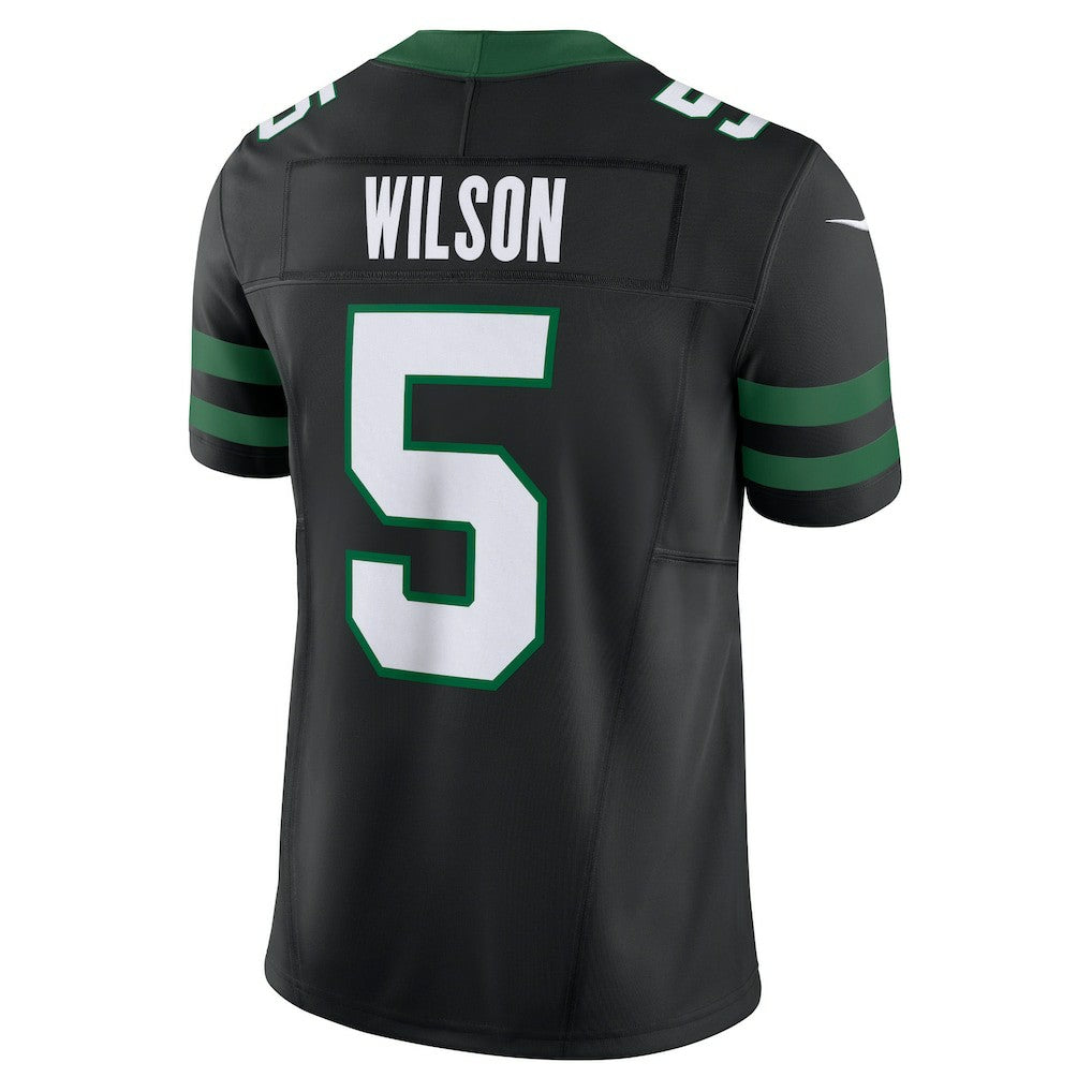 Garrett Wilson New York Jets Alternate Vapor F.U.S.E. Limited Jersey - Legacy Black online