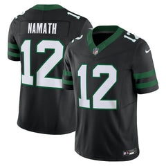 Joe Namath New York Jets Alternate Vapor F.U.S.E. Limited Jersey - Legacy Black on sale