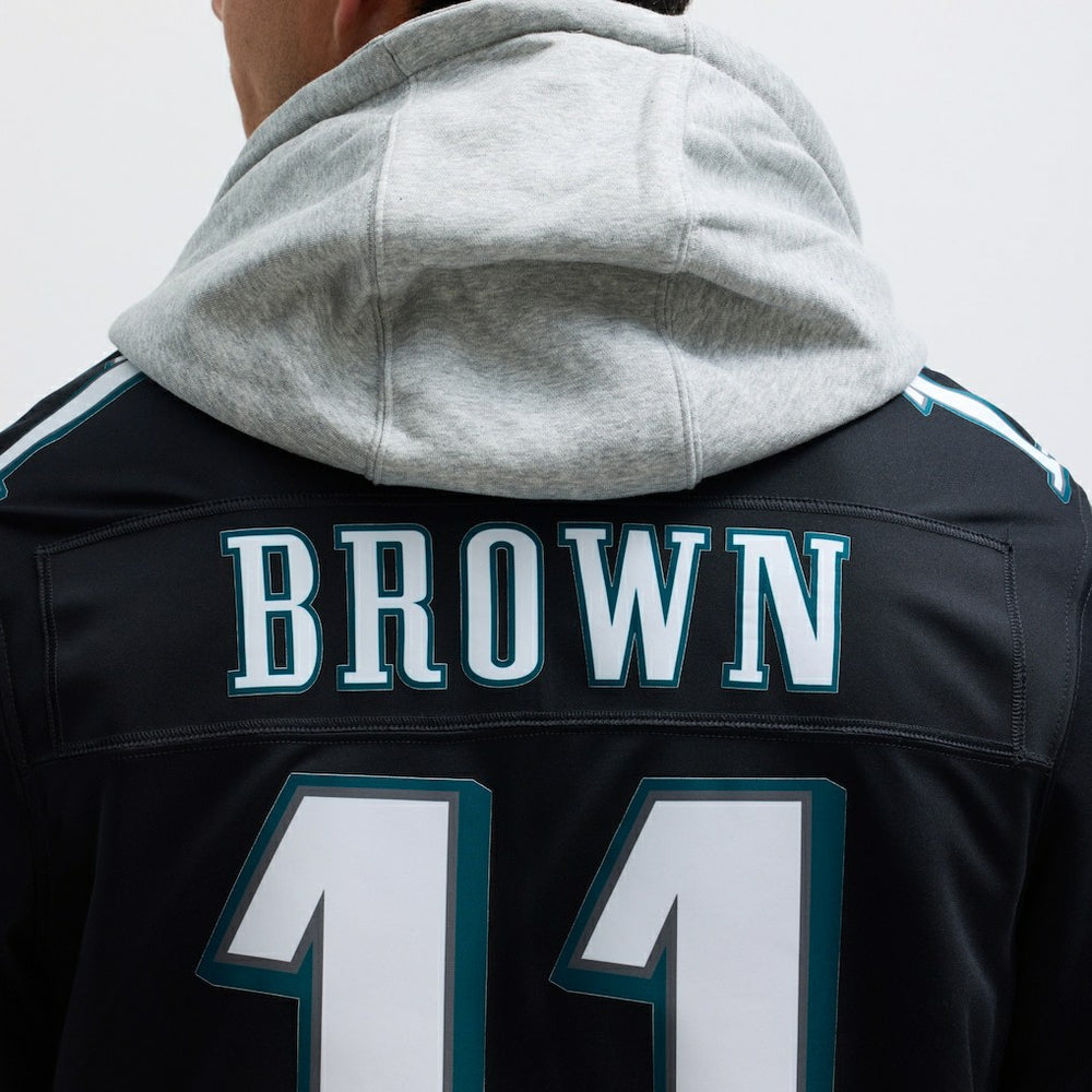 A.J. Brown Philadelphia Eagles Alternate Vapor F.U.S.E. Limited Jersey - Black sale