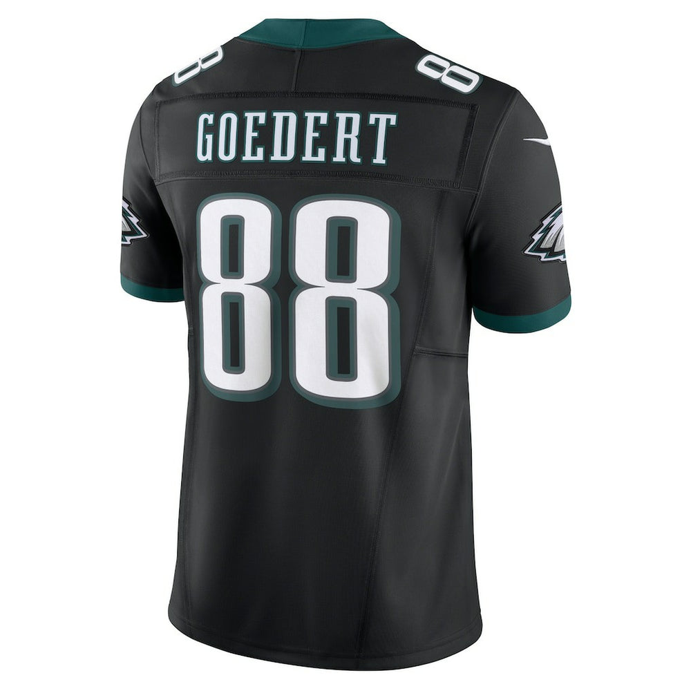 Dallas Goedert Philadelphia Eagles Alternate Vapor F.U.S.E. Limited Jersey - Black discount