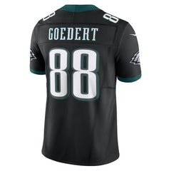 Dallas Goedert Philadelphia Eagles Alternate Vapor F.U.S.E. Limited Jersey - Black discount