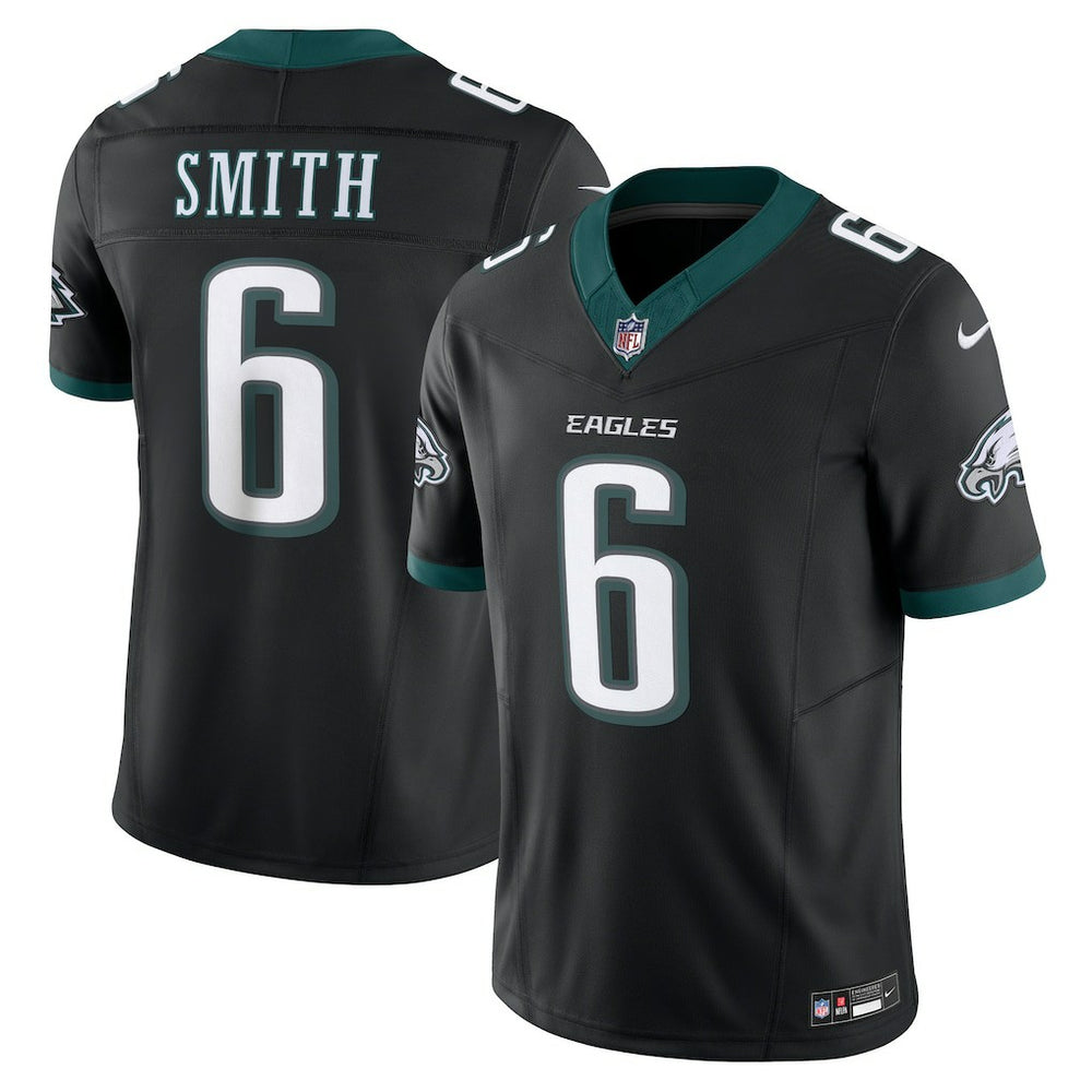 DeVonta Smith Philadelphia Eagles Alternate Vapor F.U.S.E. Limited Jersey - Black on sale
