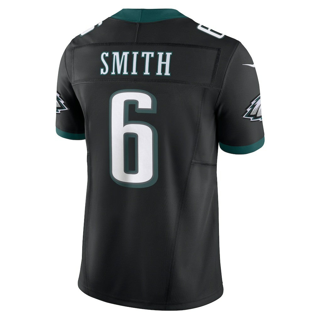 DeVonta Smith Philadelphia Eagles Alternate Vapor F.U.S.E. Limited Jersey - Black on sale