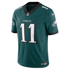 A.J. Brown Philadelphia Eagles Vapor F.U.S.E. Limited Jersey - Midnight Green on sale