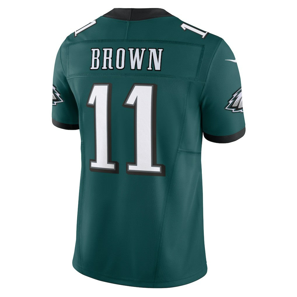 A.J. Brown Philadelphia Eagles Vapor F.U.S.E. Limited Jersey - Midnight Green on sale